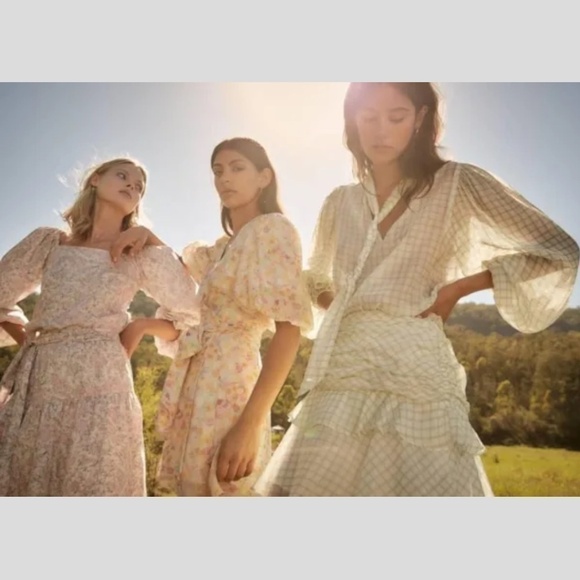 NWT MINKPINK Oxley Pleated Ruffled Mini Skirt in Jade/XL - Picture 5 of 16